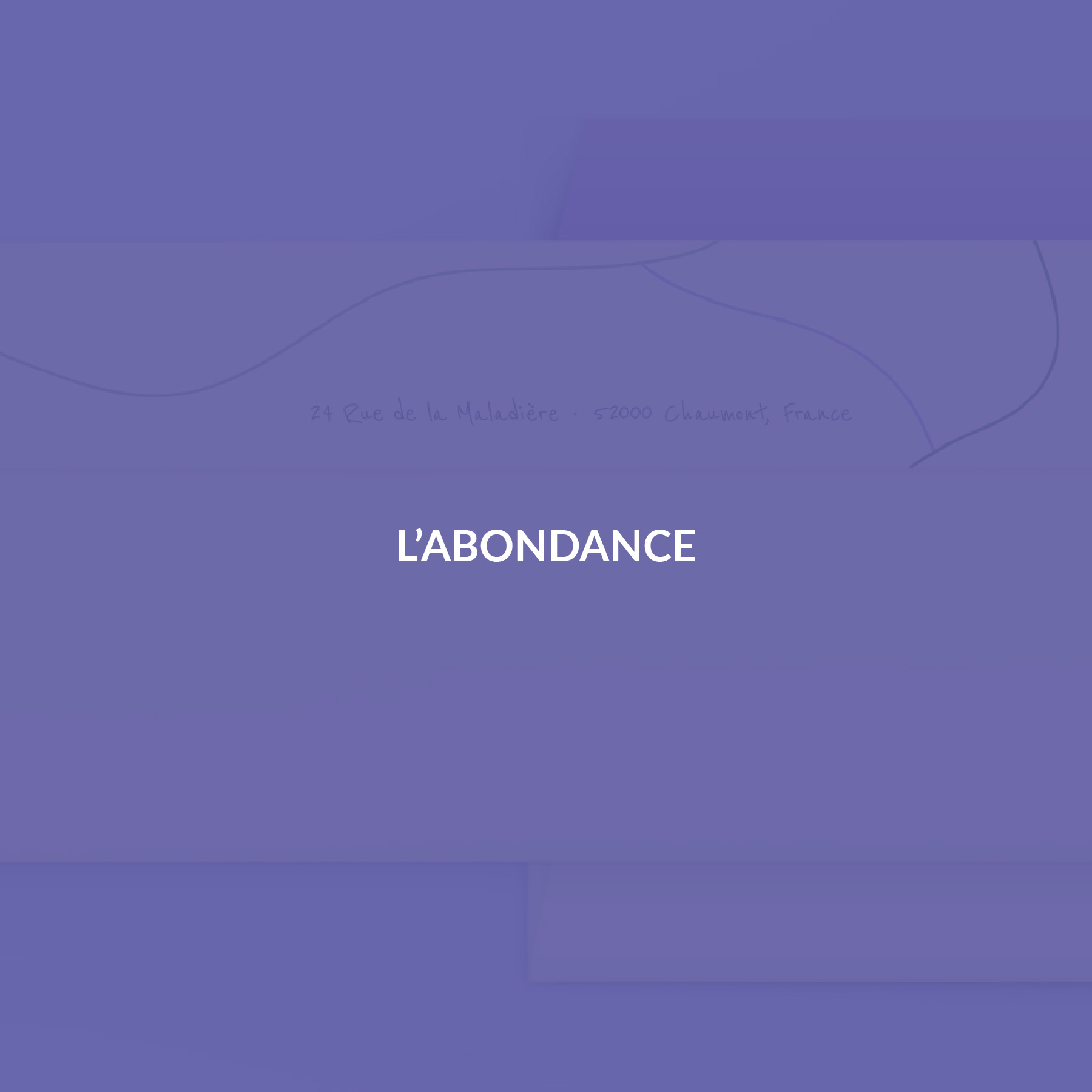 l'abondance